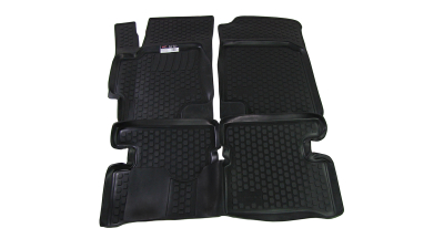 Set covorase auto din cauciuc Kia Rio 3 Sdn 2009- , presuri tip Tavita BestAutoVest, 4 buc.