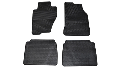 Set covorase auto din cauciuc Kia Sorento 2002-2008, Negru, Gledring, 4 buc.