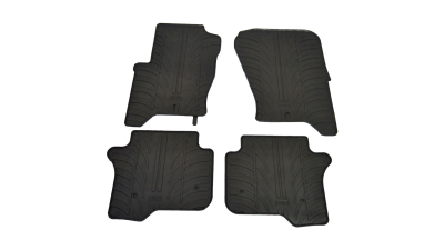 Set covorase auto din cauciuc Land Rover Discovery 4 din 09.2009-03.2017, Negru, Gledring, 4 buc.