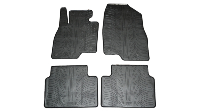 Set covorase auto din cauciuc Mazda 3 2013-01.2019, Negru, Gledring, 4 buc.