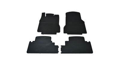 Set covorase auto din cauciuc Mercedes Clasa A W168 1997-2004, presuri BestAutoVest, negre, 4 buc.
