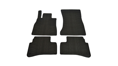 Set covorase auto din cauciuc Mercedes Clasa S (W222) 09.2013-08.2020 (Automat), Negru, Gledring, 4 buc.