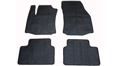 Set covorase auto din cauciuc Opel Meriva B 2010- (5 usi), Negru, Gledring, 4 buc.