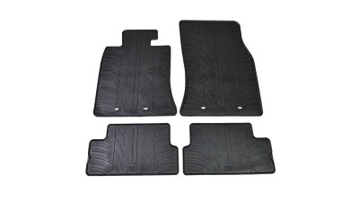 Set covorase auto din cauciuc Mini Cooper/ One 2006-02.2014, Negru, Gledring, 4 buc.