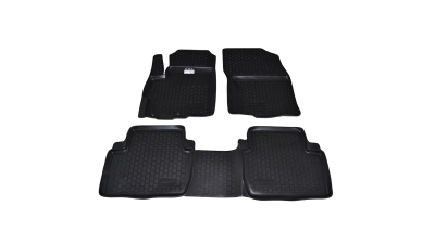 Set covorase auto din cauciuc Mitsubishi Outlander XL 2007- , presuri tip Tavita BestAutoVest, 4 buc.