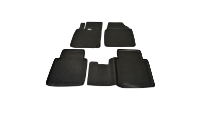 Set covorase auto din cauciuc Nissan Qashqai +2 2008-, presuri tip Tavita BestAutoVest, 4 buc.