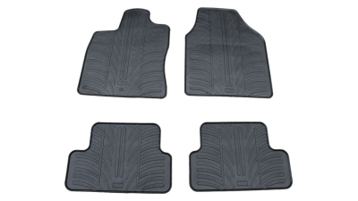 Set covorase auto din cauciuc Nissan Qashqai 2007-2013, Negru, Gledring, 4 buc.