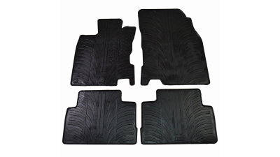 Set covorase auto din cauciuc Nissan Qashqai 2014-07.2021 4x2, 4X4 (Manual/ Automat), Negru, Gledring, 4 buc.