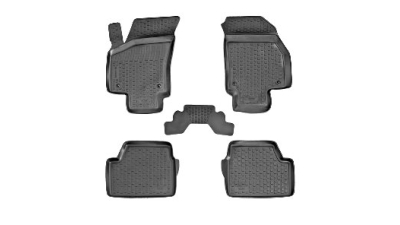 Set covorase auto din cauciuc Opel Astra H SEDAN 2007- , presuri tip Tavita BestAutoVest, 4 buc.