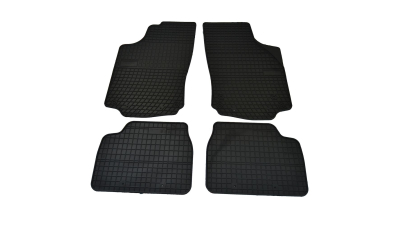 Set covorase auto din cauciuc Opel Corsa C 5Usi 2000-2006, presuri BestAutoVest, negre, 4 buc.