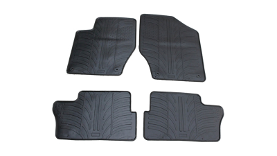 Set covorase auto din cauciuc Peugeot 307 2001-2008, Peugeot 308 2007-09.2013 Hatchback/ Combi, Negru, Gledring, 4 buc.