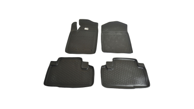 Set covorase auto din cauciuc Peugeot Partner Origin 2002- , presuri tip Tavita BestAutoVest, 4 buc.