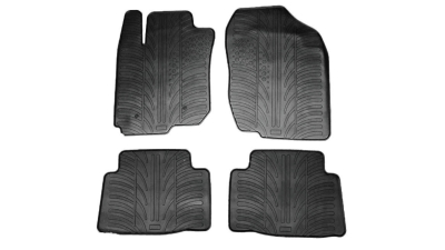 Set covorase auto din cauciuc Toyota Rav4 2006-2013 (versiunea scurta, 5 usi), Negru, Gledring, 4 buc.