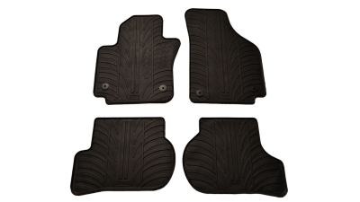Set covorase auto din cauciuc Seat Altea XL 2006-2015, Seat Altea 2006-2015, Negru, Gledring, 4 buc.