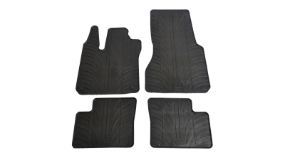 Set covorase auto din cauciuc Smart Forfour 453 2014-, Negru, Gledring, 4 buc.