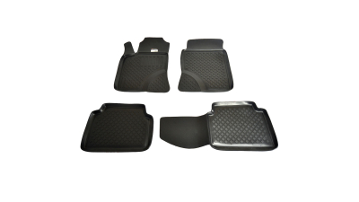 Set covorase auto din cauciuc Toyota Avensis 2002-08 , presuri tip Tavita BestAutoVest, 4 buc.