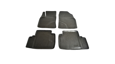 Set covorase auto din cauciuc Toyota Avensis 2009- , presuri tip Tavita BestAutoVest, 4 buc.