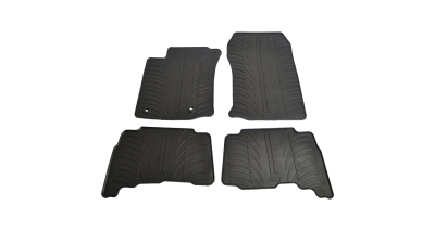 Set covorase auto din cauciuc Toyota Land Cruiser 150 2013-, (Automat), Negru, Gledring, 4 buc.