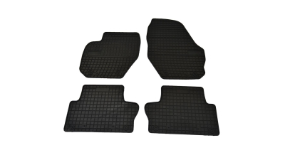 Set covorase auto din cauciuc Volvo XC60 2008-2017, presuri BestAutoVest, negre, 4 buc.