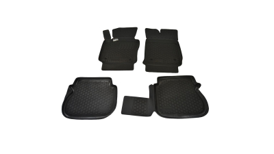 Set covorase auto din cauciuc Volkswagen Caddy 2004- , presuri tip Tavita BestAutoVest, 4 buc.
