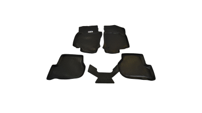 Set covorase auto din cauciuc Volkswagen Golf 5 2005- , presuri tip Tavita BestAutoVest, 4 buc.