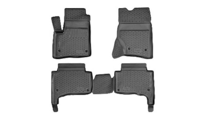 Set covorase auto din cauciuc Volkswagen Touareg 2002-2010 , presuri tip Tavita BestAutoVest, 4 buc.