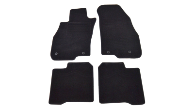 Covorase mocheta Alfa Romeo Mito 2008- Negru. set de 4 bucati