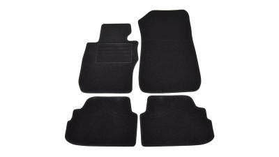 Covorase mocheta BMW Seria 1 E82 2007- 2 Usi Coupe si modelul E81 cu 3Usi 2007- , Negre, set de 4 bucati