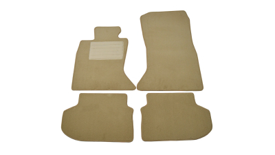 Covorase mocheta BMW Seria 5 F10 F11 2010- Bej, set de 4 bucati