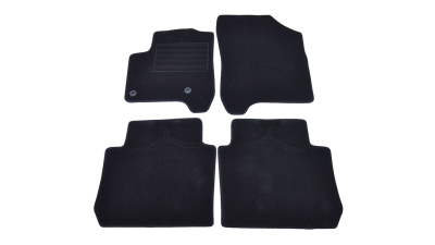 Covorase mocheta Citroen C3 Picasso 2009- Negre, set de 4 bucati