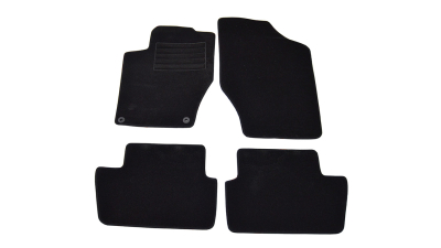Covorase mocheta Citroen C4 2010- DS4 2010- Negre, set de 4 bucati