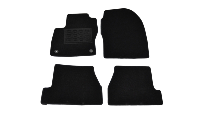 Covorase mocheta Ford Focus cu 5 Usi 3/2011- Focus SW/Combi 06/2011- si Focus SW/Combi 02/2005-05/2011 Negru , set de 4 bucati