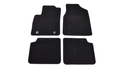 Covorase mocheta Ford KA 01/2009> Negre, set de 4 bucati