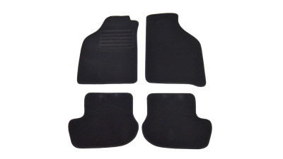 Covorase mocheta Ford KA 1996-8/2008 Negru, set de 4 bucati