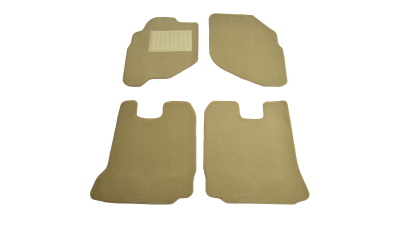 Covorase mocheta Honda City 2002-2007, presuri BestAutoVest culoare Bej 4 buc.