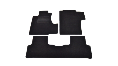 Covorase mocheta Honda Crv 2007-2012 Negre, set de 3 bucati