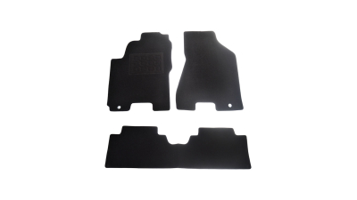 Covorase mocheta Kia Sportage 2004-2010 , negru, set presuri de 4 bucati