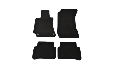 Covorase mocheta Mercedes Clasa E W212 4USI SW 3/2009- Negru, set de 4 bucati