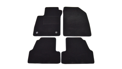 Covorase mocheta Opel Mokka 2012- Negre, set de 4 bucati
