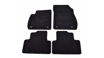 Covorase mocheta Opel Zafira C 2012- Negre, set de 4 bucati