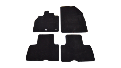 Covorase mocheta Renault Scenic 3 2009- Negre, set de 4 bucati