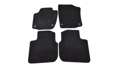 Covorase mocheta Skoda Rapid 2012- Negre, set de 4 bucati