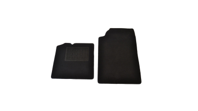 Covorase mocheta Smart ForTwo Cabrio Coupe 451 (model 2) Facelift 2010-> Negru, set de 2 bucati