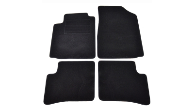 Covorase mocheta Toyota YARIS 5USI 3/1999-11/2005 Negru, set de 4 bucati