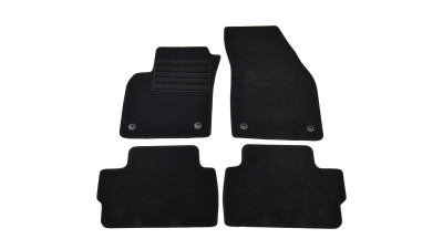 Covorase mocheta Volvo C30 2006-12/2012 Negre, set de 4 bucati