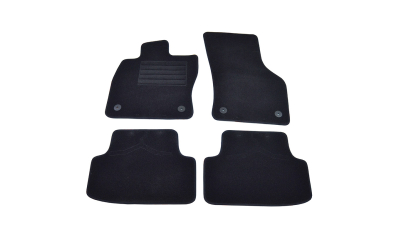 Covorase mocheta VW Golf 7 VARIANT, Combi 5Usi 2012- Negru, set de 4 bucati