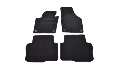 Covorase mocheta VW Sharan 7N 2010- Negru, set de 4 bucati