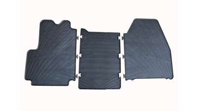 Set covorase auto din cauciuc Citroen Jumper 2006-2013, 2014-, Facelift 2020-, Peugeot Boxer 2006-2013, 2014-, Facelift 2020-, Fiat Ducato 2006-2013, 2014-, Facelift 2020-, Negru, Gledring, 3 buc.