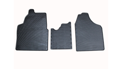 Set covorase auto din cauciuc Citroen Jumpy, Peugeot Expert 2007-04.2016, Fiat Scudo 2007-2016, Negru, Gledring, 3 buc.