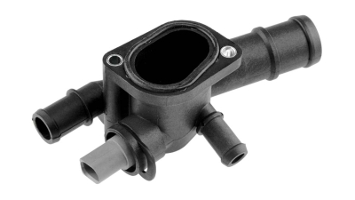 Carcasa termostat cu senzor Vw Golf 5 1.6, 1.9 Tdi, 2.0 Sdi 2004-2008, Caddy 3 1.9 Tdi, 2.0 Sdi 2004-2010, Skoda Superb 2 1.9 Tdi, Roomster 1, 4 Tdi, 1.9 Tdi 2006-2010, Octavia 2 1, NTY CTM-VW-030